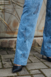 Kép 4/11 - Lafei Nier klasszikus szárú vintage női farmer nadrág
