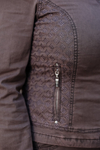 Kép 5/8 - Lafei Nier barna színű patentos blézer