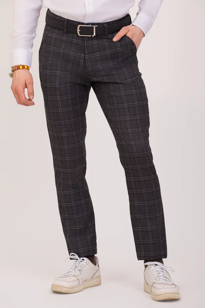 férfi vászon nadrág