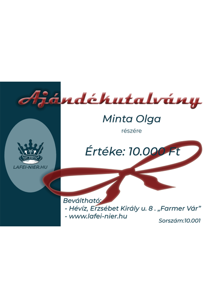 ajándékutalvány
