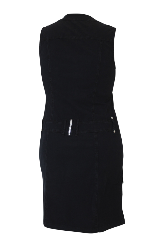 Lafei Nier patentos fekete ruha