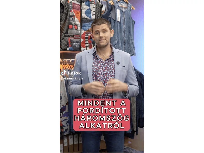 Mindent a fordított háromszög testalkatról!