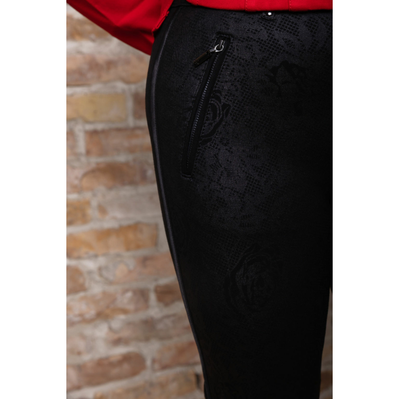 Lafei Nier - Rayon nyomott mintás női nadrág
